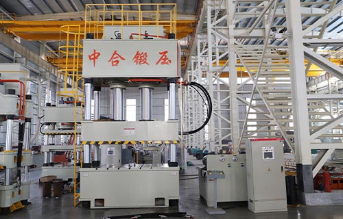 中合500噸三梁四柱液壓機多少錢？