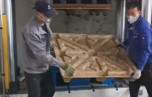 木屑托盤生產(chǎn)設備-1600噸四柱液壓機